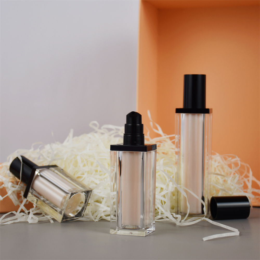 Acrylic Airless Replaceable Bottle and Jars KC0011