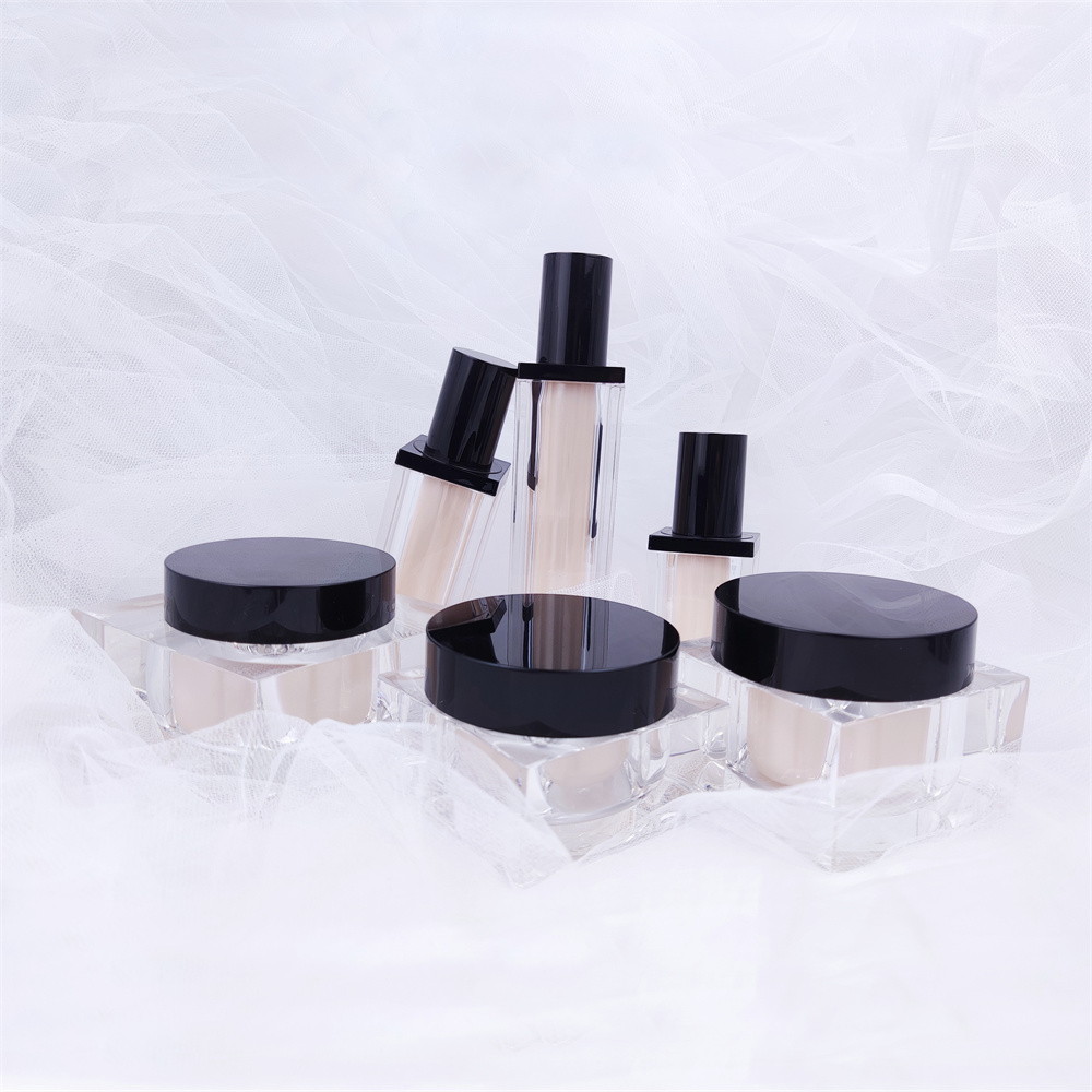 Acrylic Airless Replaceable Bottle and Jars KC0011