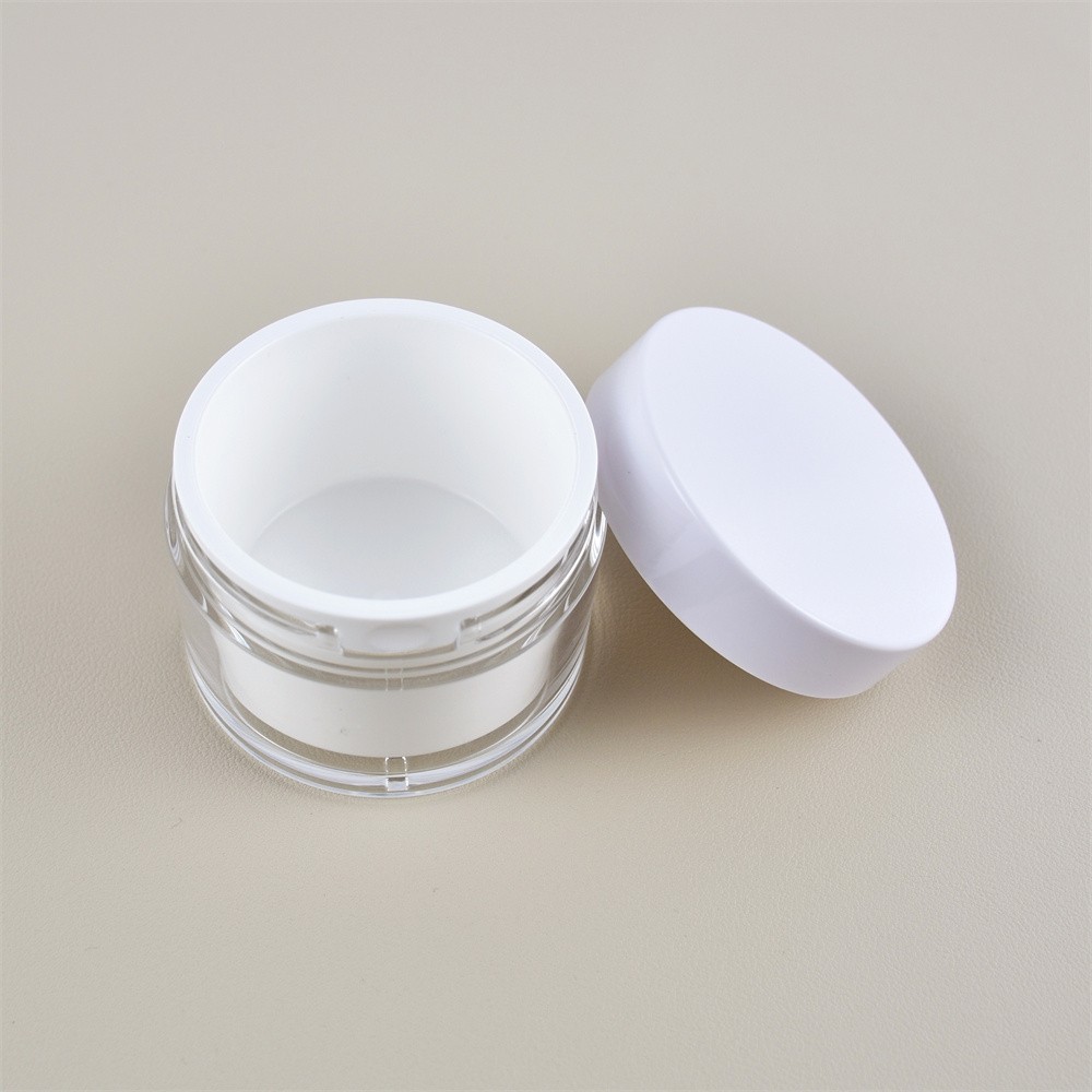 Acrylic Replaceable Cosmetic Cream Jars KC1010