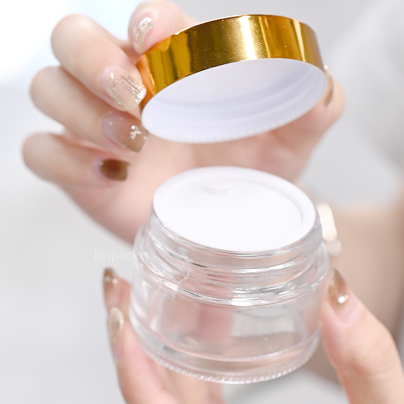 Glass Cosmetic Cream Jars KG1006