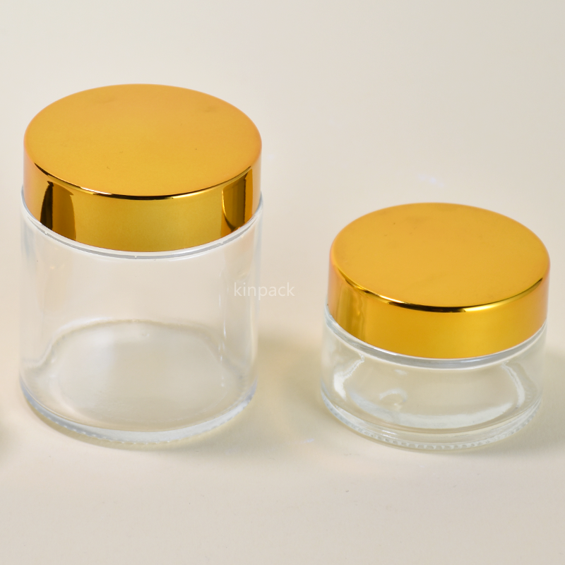 Glass Cosmetic Cream Jars KG1006