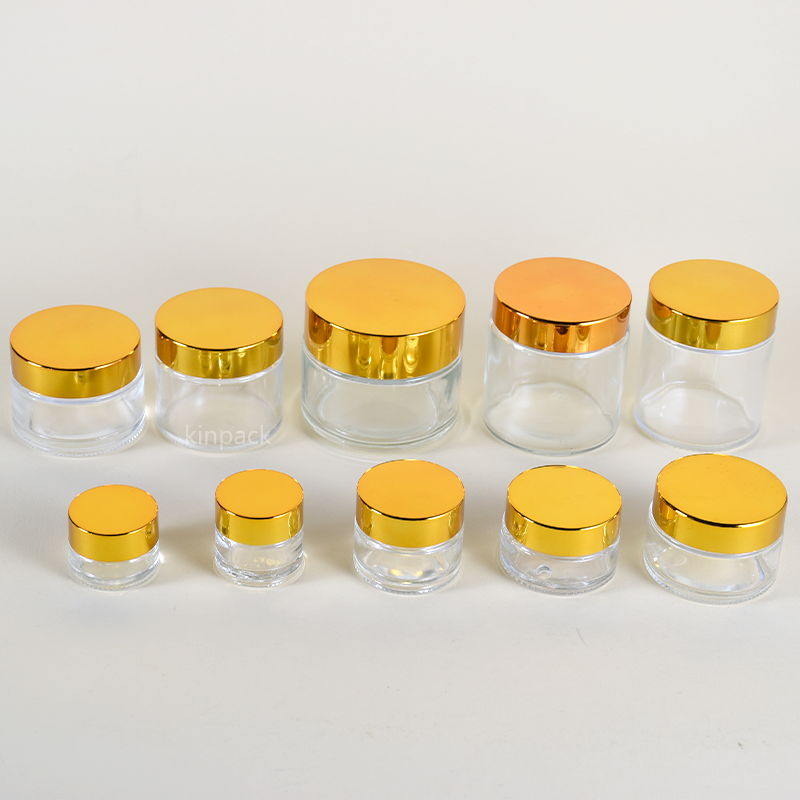 Glass Cosmetic Cream Jars KG1006