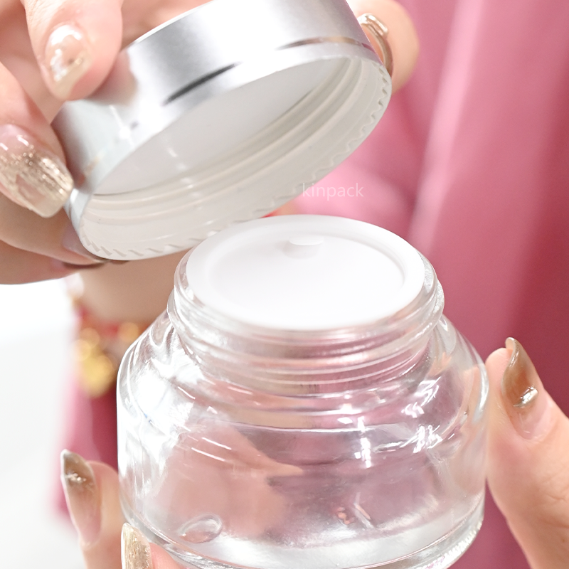 Glass Cosmetic Cream Jars KG1009