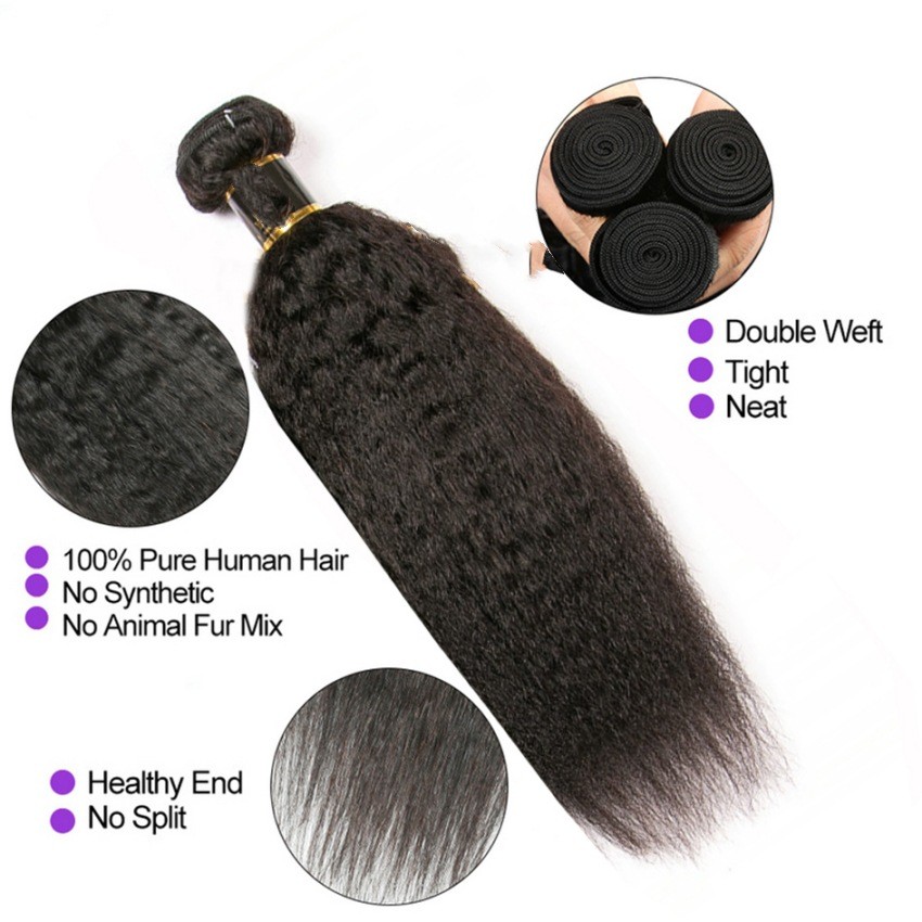 Kinky Straight Wigs KM1006